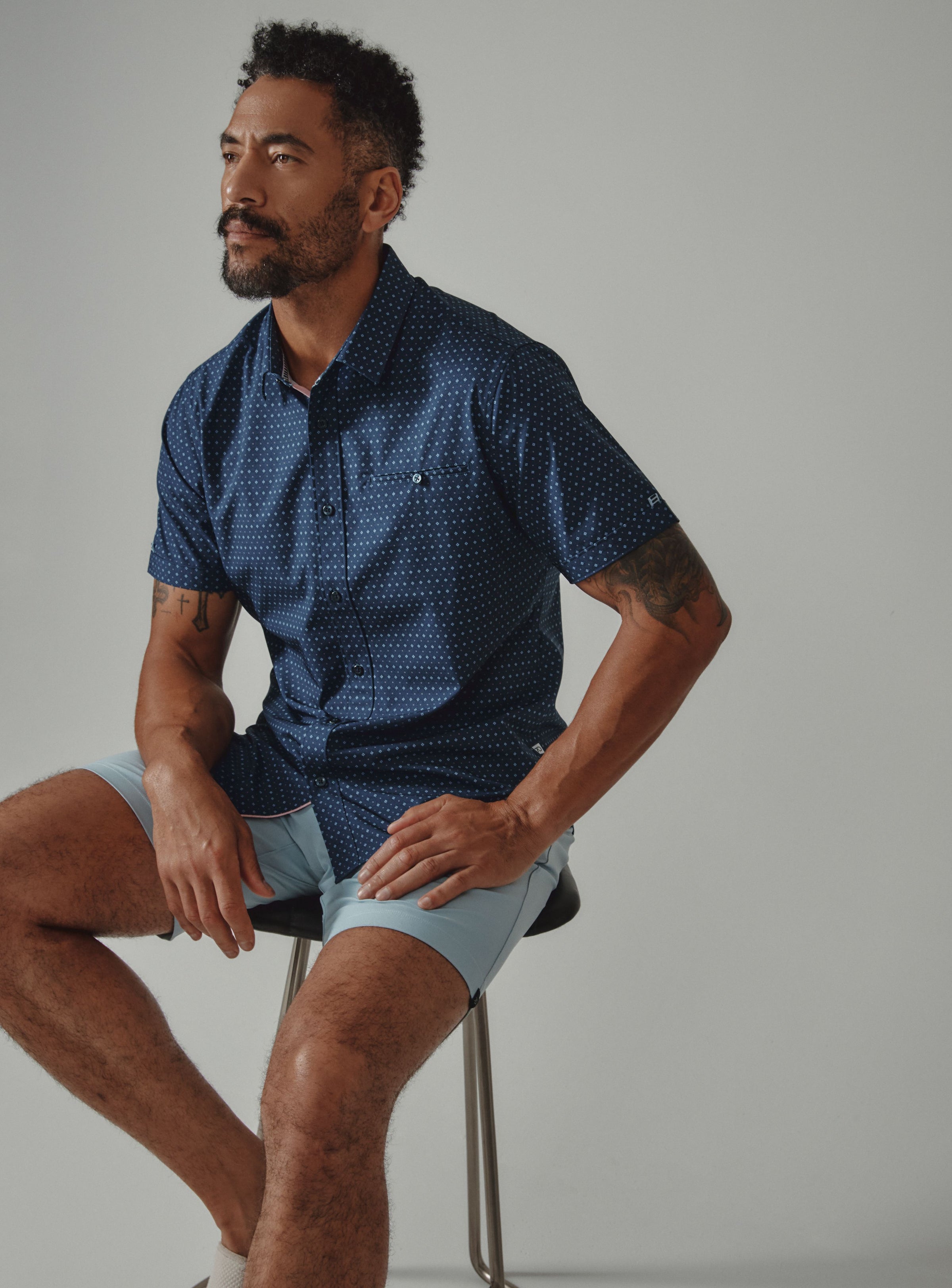 7 Diamonds Medina 4-Way Stretch SS Shirt