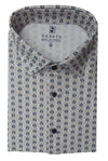 Desoto Geo Pattern Print Jersey Knit Short Sleeve Shirt