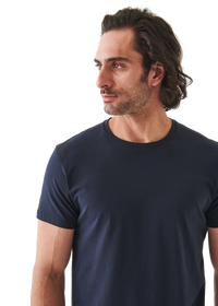 Patrick Assaraf Peruvian Pima Cotton SS Crew Neck T-Shirt