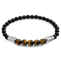 Anchor & Crew Hukou Silver and Stone Bracelet