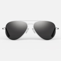Randolph Engineering Concorde Matte Chrome Sunglasses