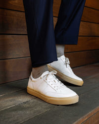 CLAE Monroe Venice Leather Court Sneakers