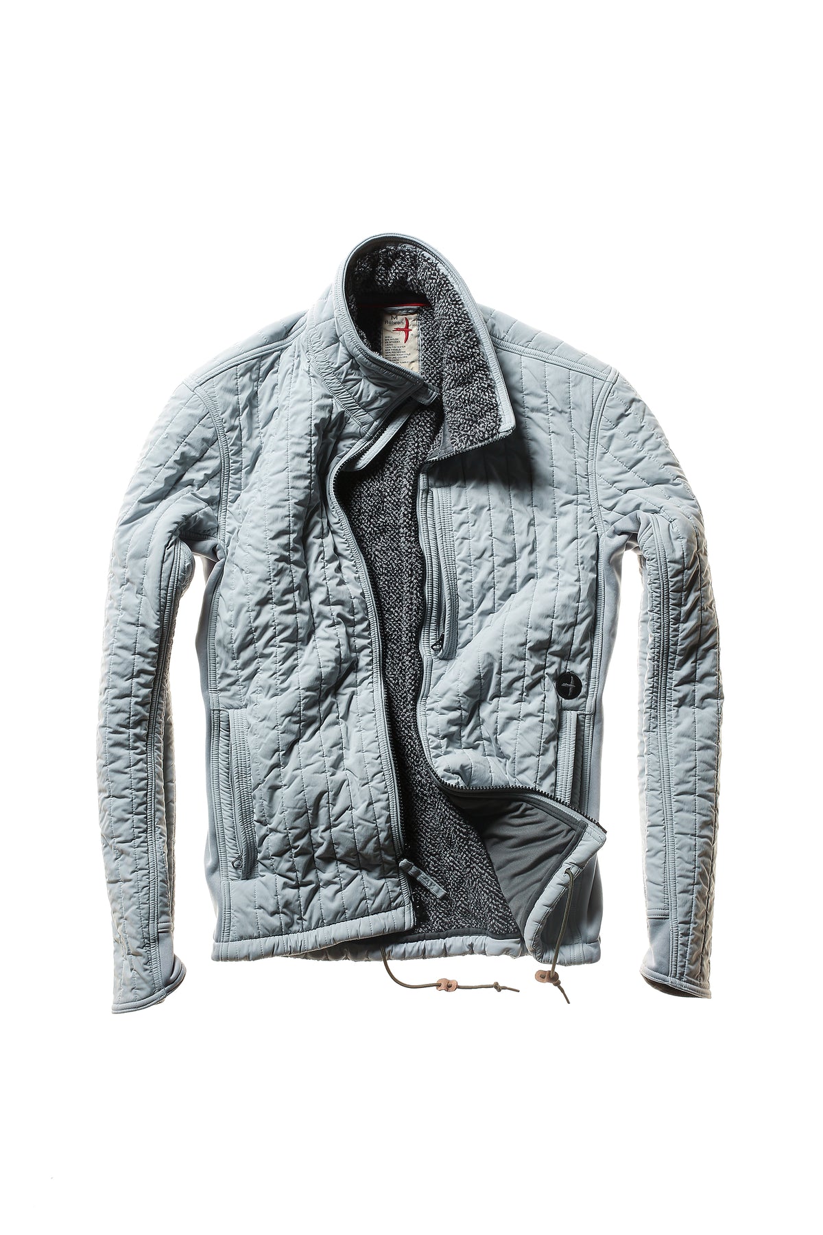 Relwen Vertical Stitch Sherpa Lined Jacket