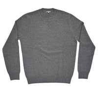 Kier + J All Cashmere Saddle Shoulder Crew Neck Sweater