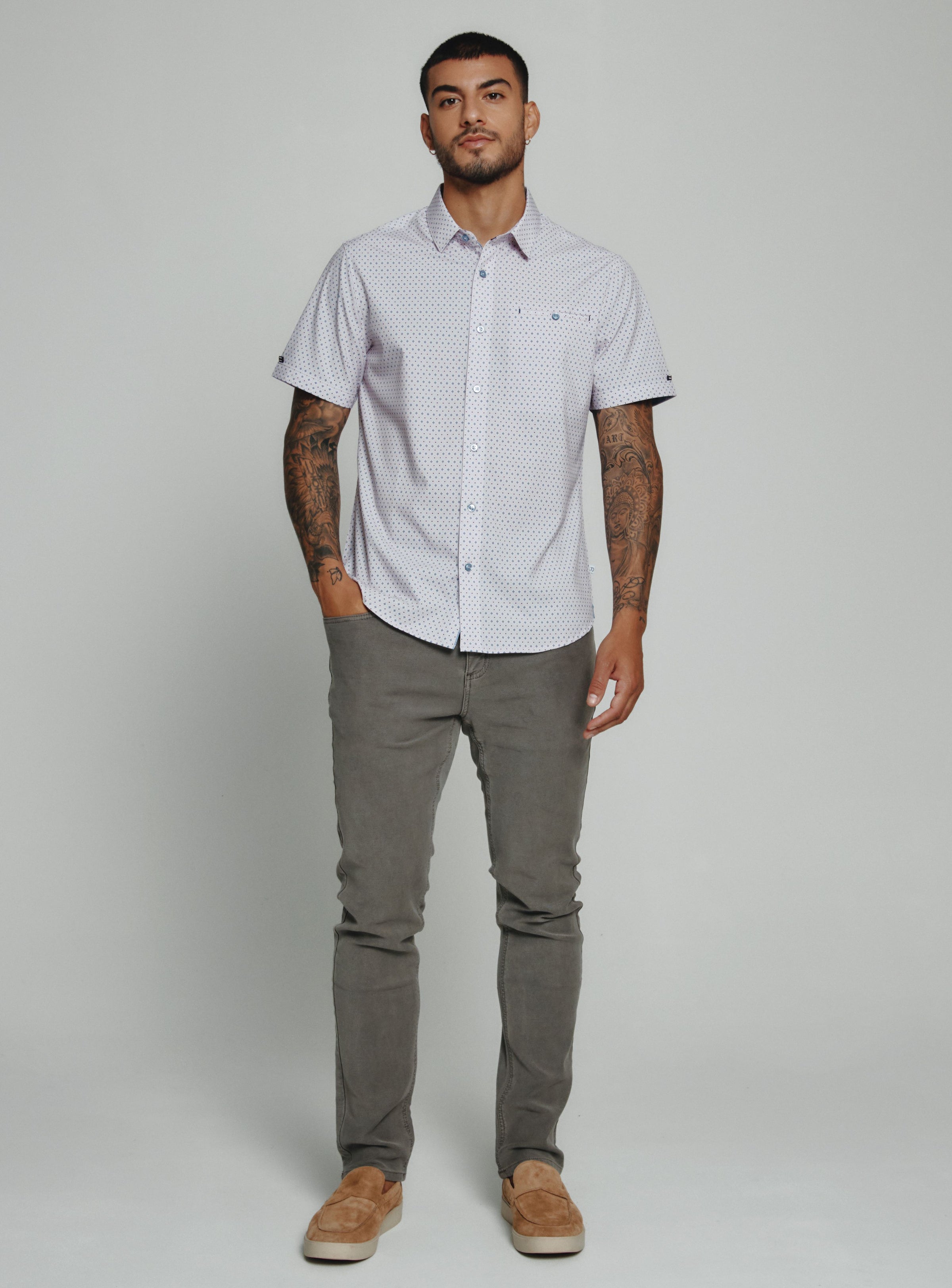 7 Diamonds Medina 4-Way Stretch SS Shirt
