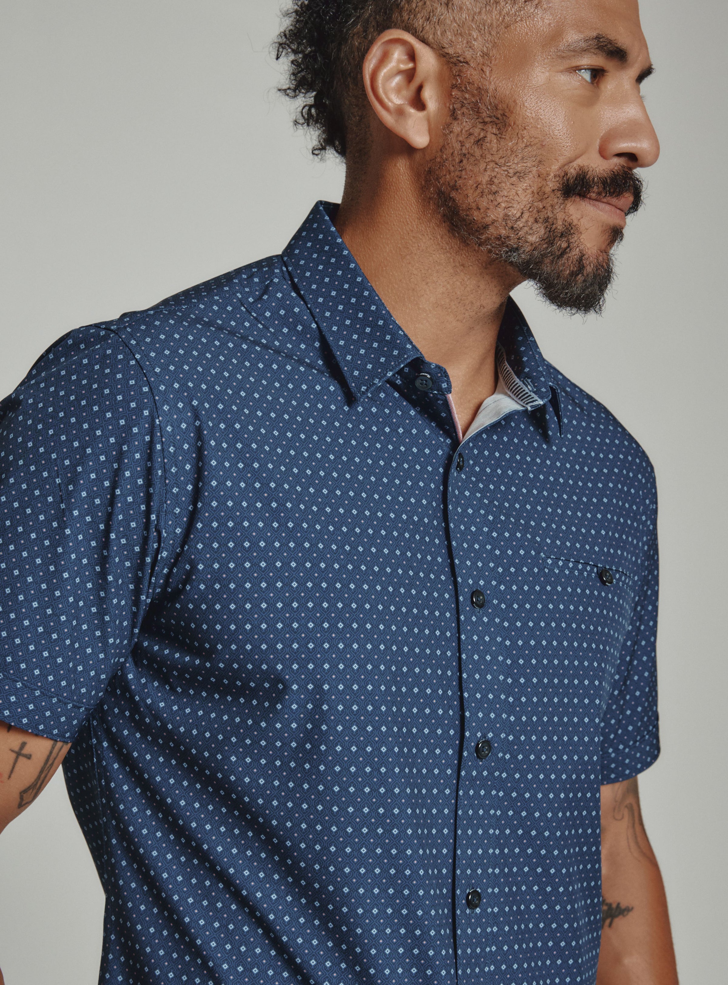 7 Diamonds Medina 4-Way Stretch SS Shirt