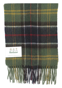 Barbour Lambswool and Cashmere Soft Tartan Scarf