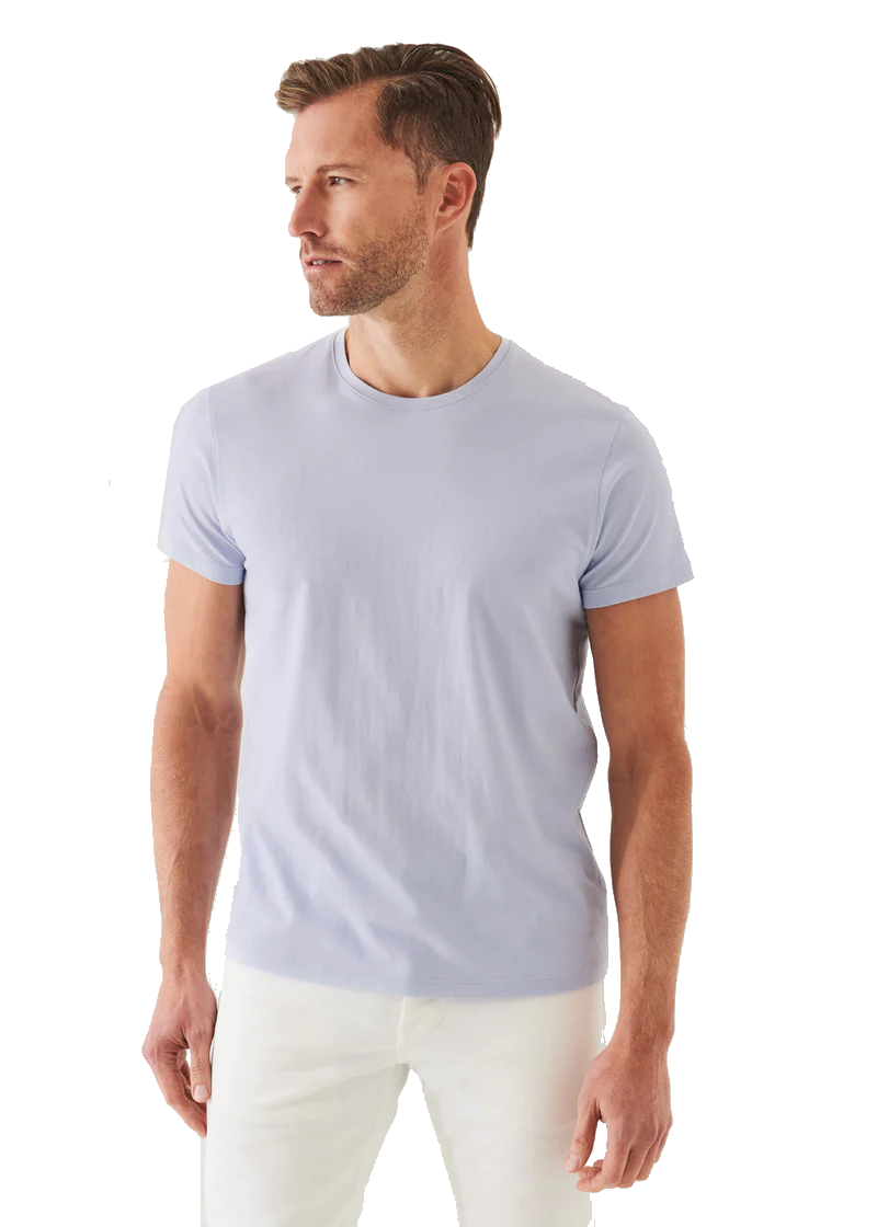Patrick Assaraf Peruvian Pima Cotton SS Crew Neck T-Shirt