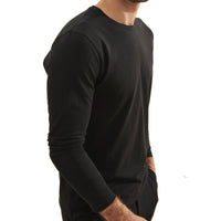 Patrick Assaraf Peruvian Pima Cotton LS Crew Neck T-Shirt