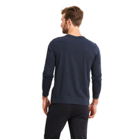 Patrick Assaraf Peruvian Pima Cotton LS Crew Neck T-Shirt