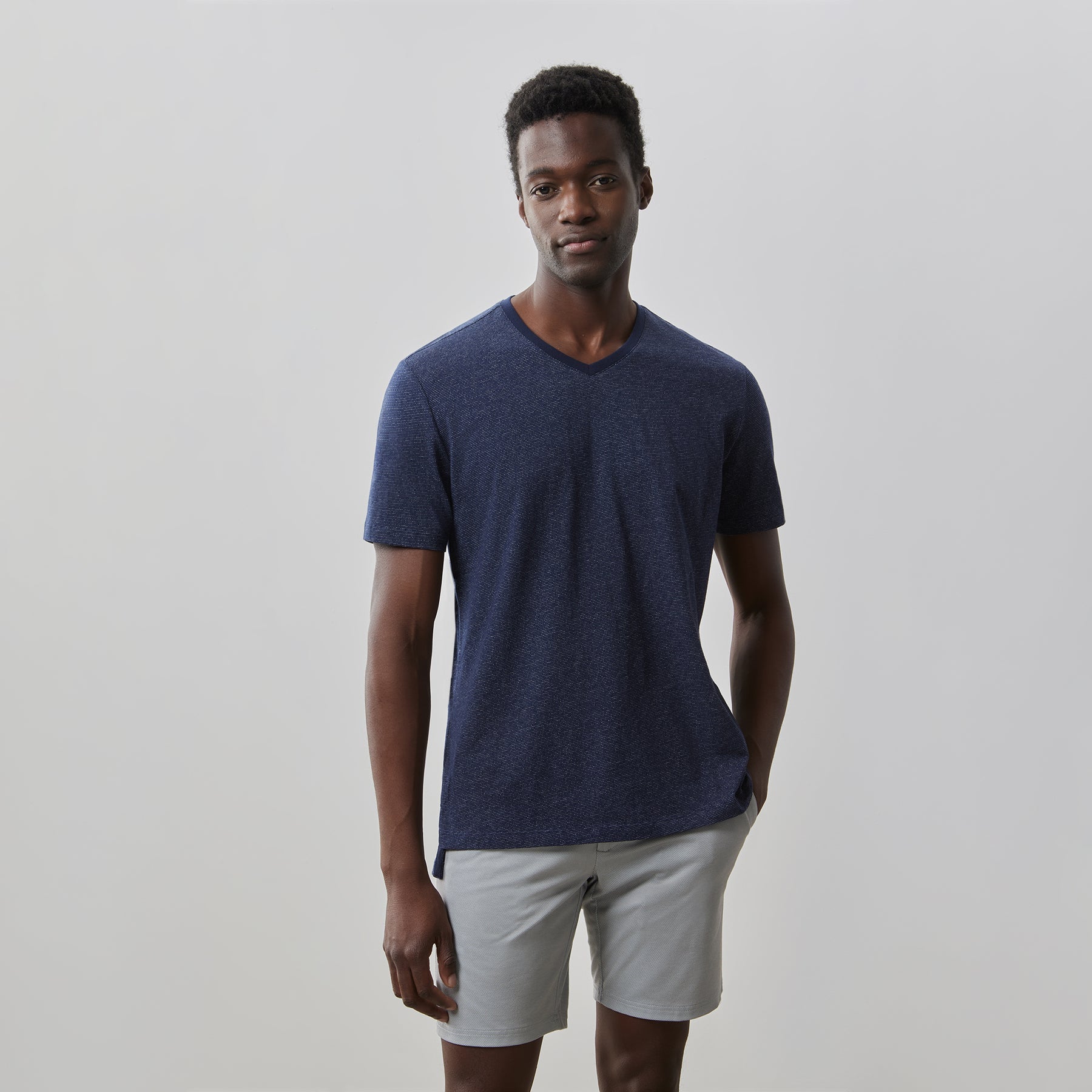 Robert Barakett Thoreau V Neck Tee