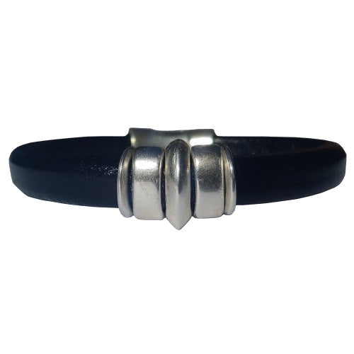 Jodi Bombardier Saturn Leather Bracelet – Seattle Thread Company - Main Image