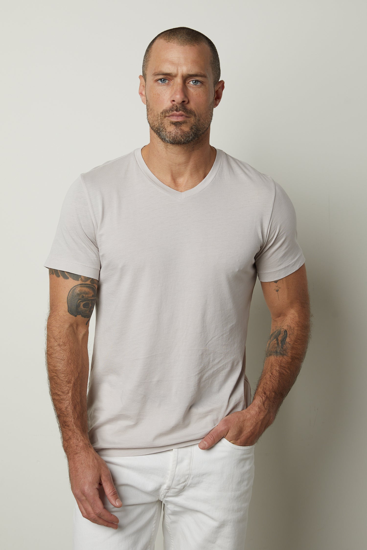 Velvet by Graham & Spencer Samsen Whisper Soft Jersey V-Neck T-Shirt