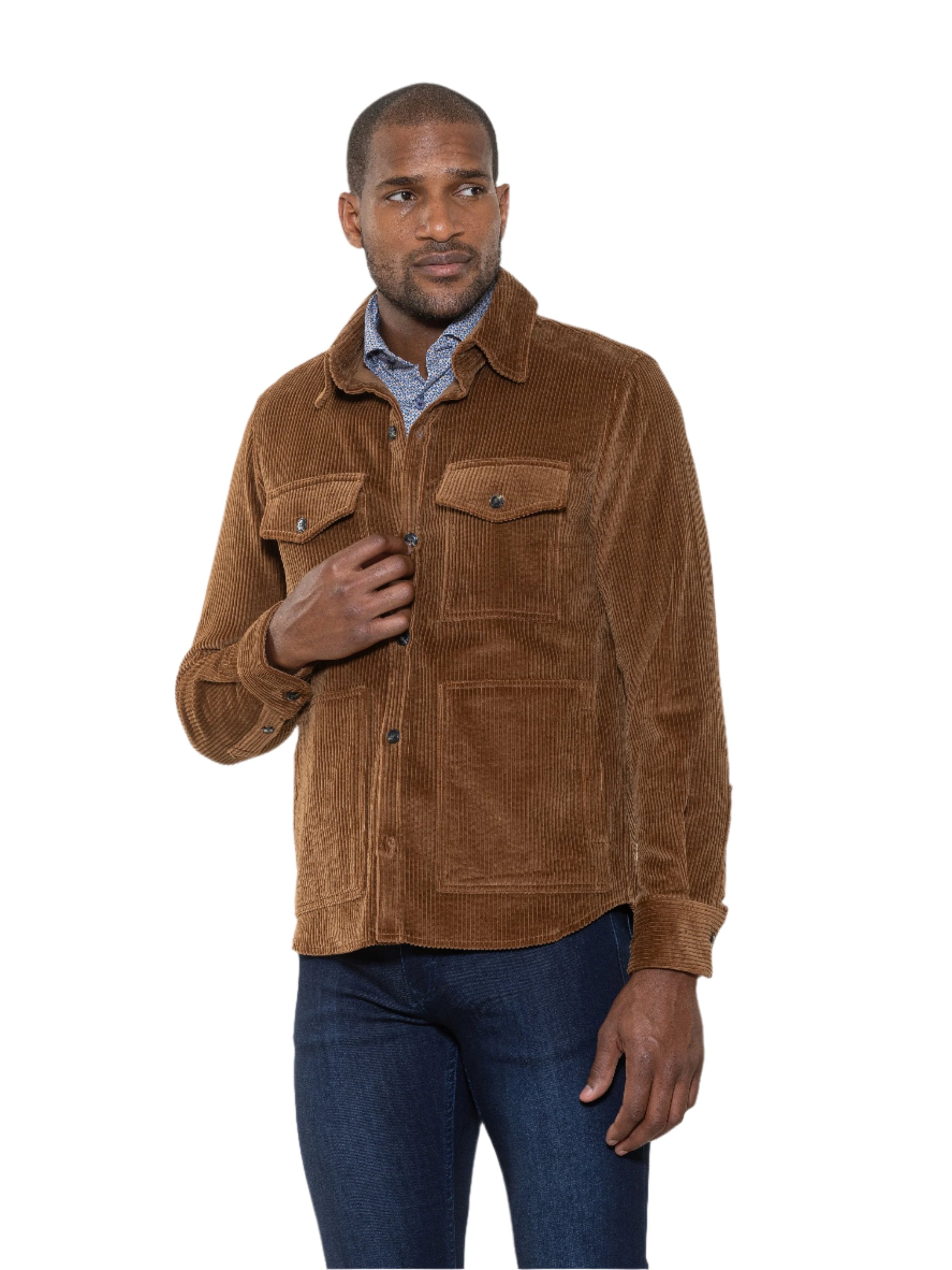 Luciano Visconti Corduroy Shirt Jacket – Seattle Thread Company