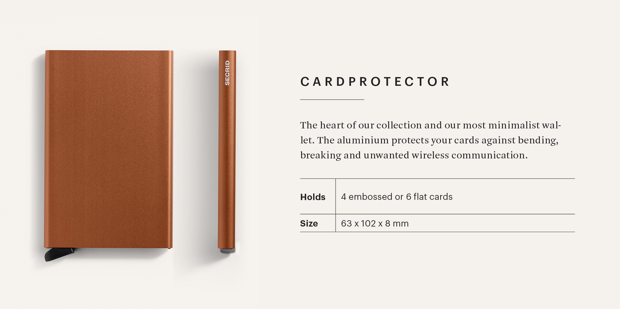 Secrid Aluminum RFID Card Protector – Seattle Thread Company