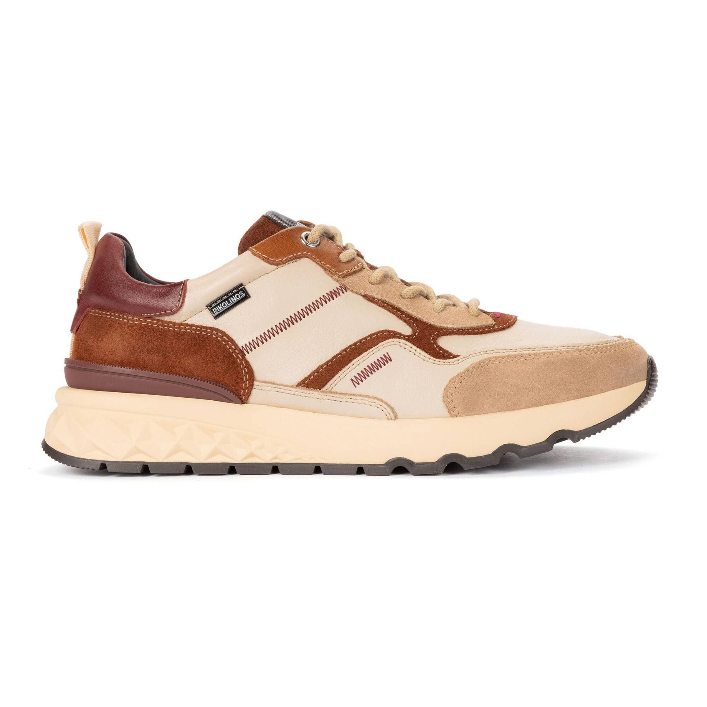 Pikolinos Aranda 6374 Leather and Suede Sneakers