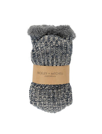 Bickley + Mitchell Sherpa Interior Thick Slipper Socks