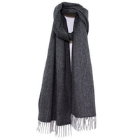 Chelsea Herringbone All Cashmere Scarf