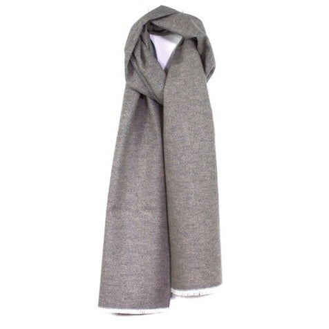 Chelsea Woven Pattern Brushed Silk Scarf