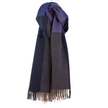 Chelsea Color Block All Cashmere Scarf