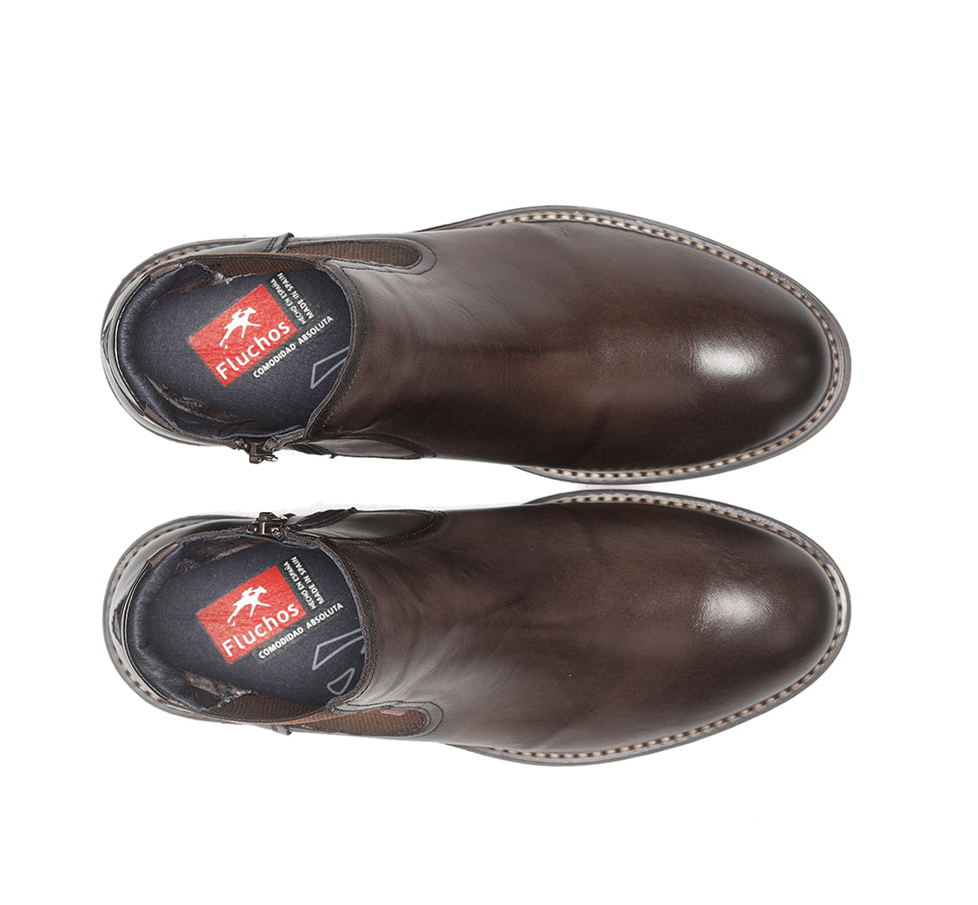 Fluchos Terry Inside Zip Leather Boots