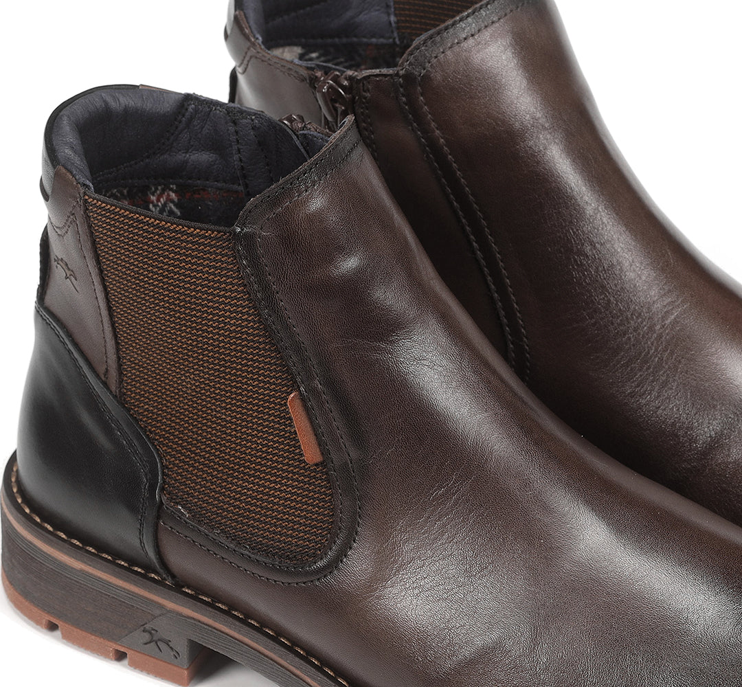Fluchos Terry Inside Zip Leather Boots