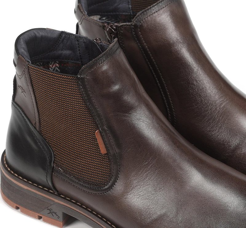Fluchos Terry Inside Zip Leather Boots