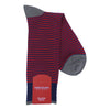 Marcoliani 3231 Pima Cotton Palio Stripe Dress Socks