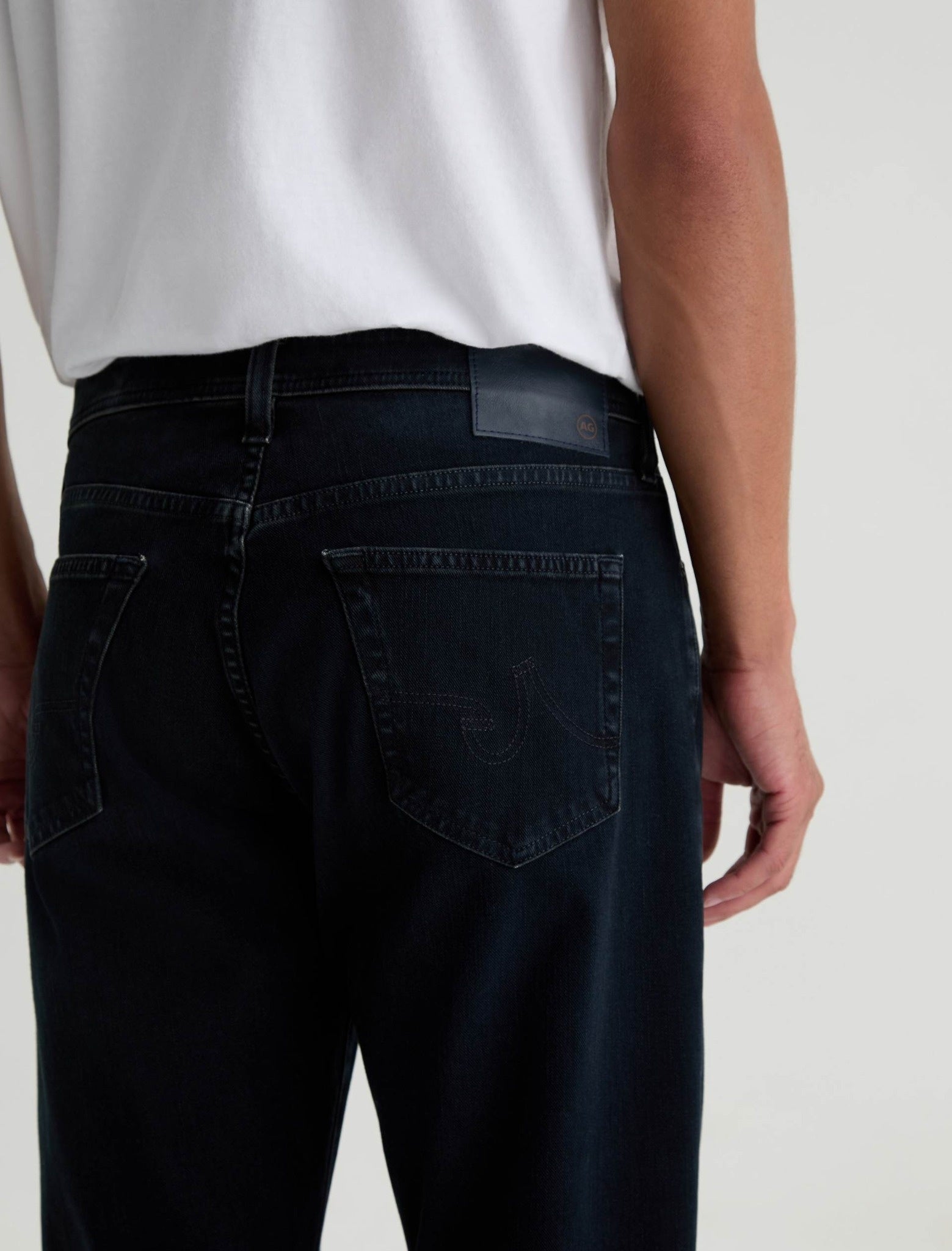 AG Adriano Goldschmied Everett Slim Straight Vintage Ink Jeans