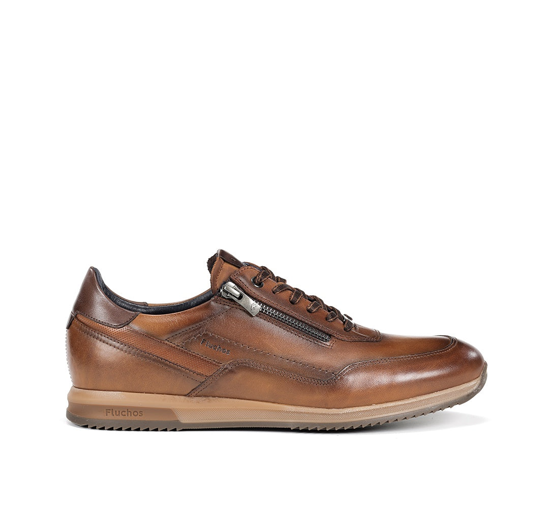 Fluchos Samir Leather Zip Sneakers