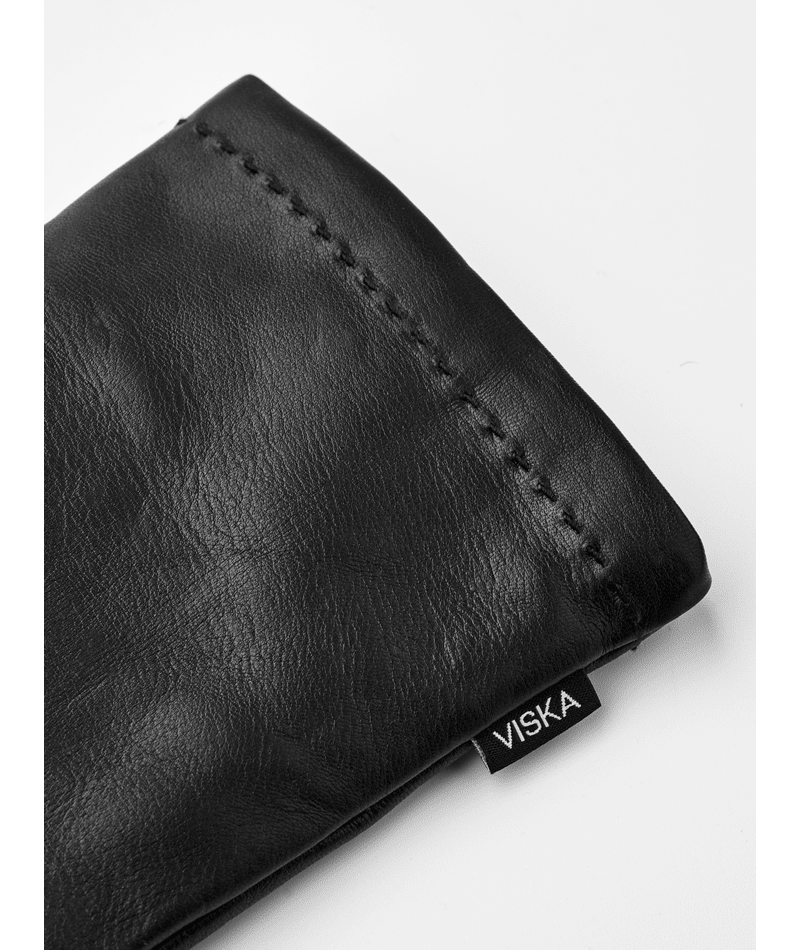 Viska Nils Black Leather Gloves