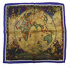 Ruth Graves Silk Wool Print Pocket Square