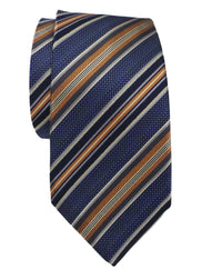 JZ Richards Stripe Silk Tie