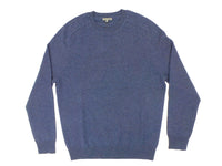 Kier + J All Cashmere Saddle Shoulder Crew Neck Sweater