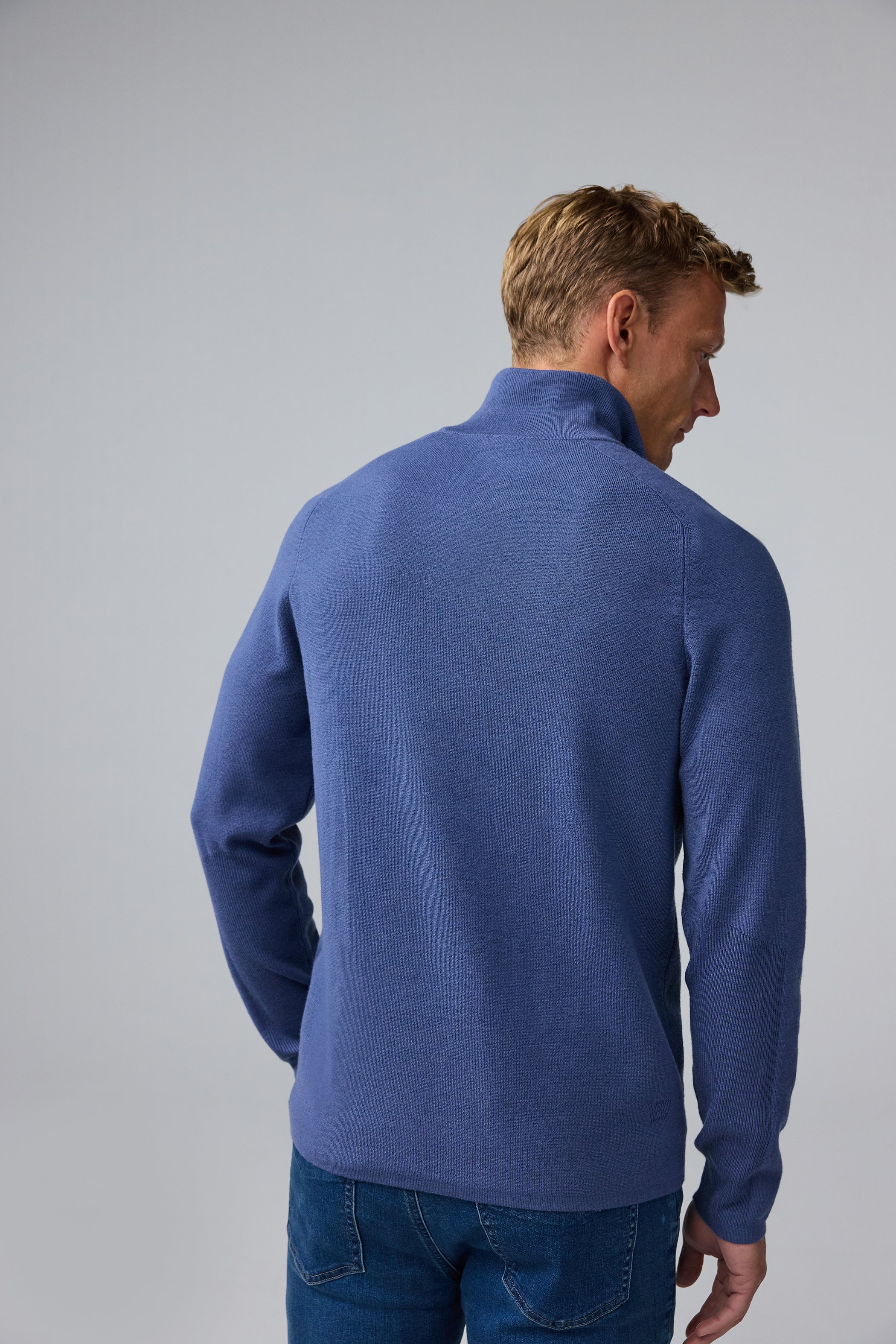 Mack Weldon Tech Merino Half-Zip Sweater