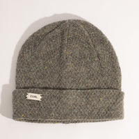 Coal Seed Wool Fisherman Beanie