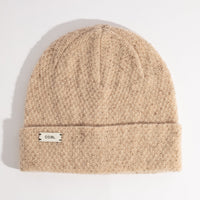 Coal Seed Wool Fisherman Beanie