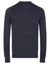 Bruun & Stengade Textured Wool Blend V-Neck Sweater