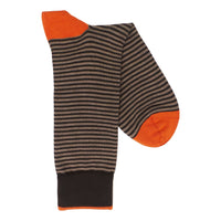 Marcoliani 3231 Pima Cotton Palio Stripe Dress Socks