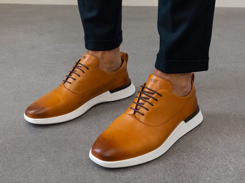 Wolf & Shepherd Crossover Longwing Dress Shoes