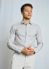 Bruun & Stengade Korda Slim Fit Texture Woven Dress Shirt