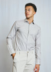 Bruun & Stengade Korda Slim Fit Texture Woven Dress Shirt