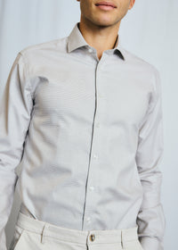 Bruun & Stengade Korda Slim Fit Texture Woven Dress Shirt