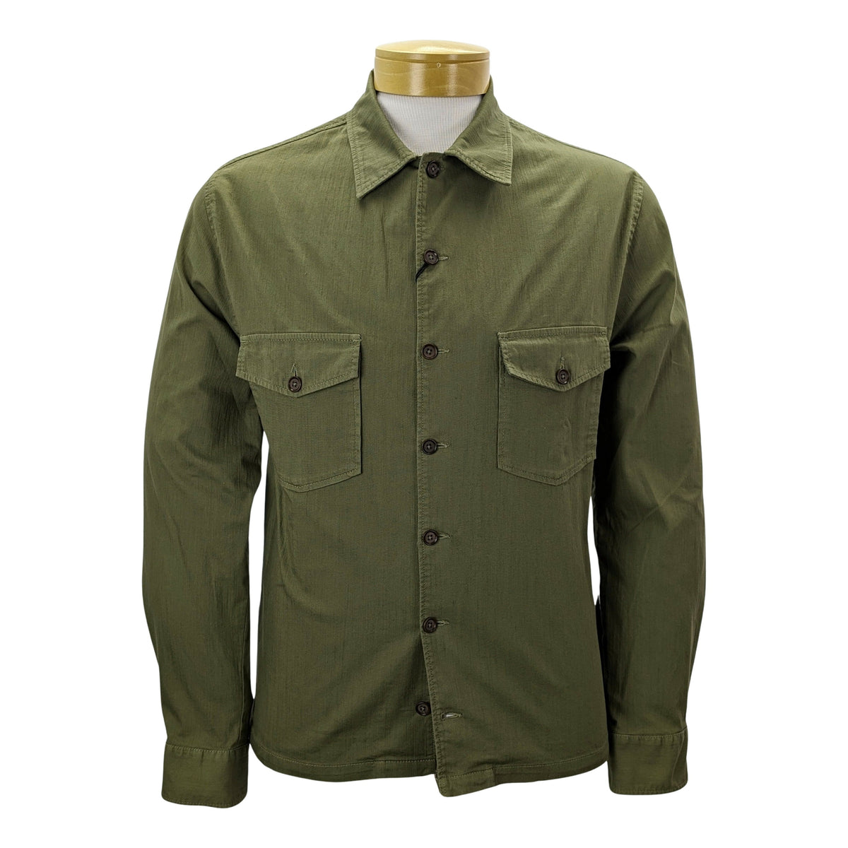 Borelio Napoli Garment Dye Cotton Overshirt