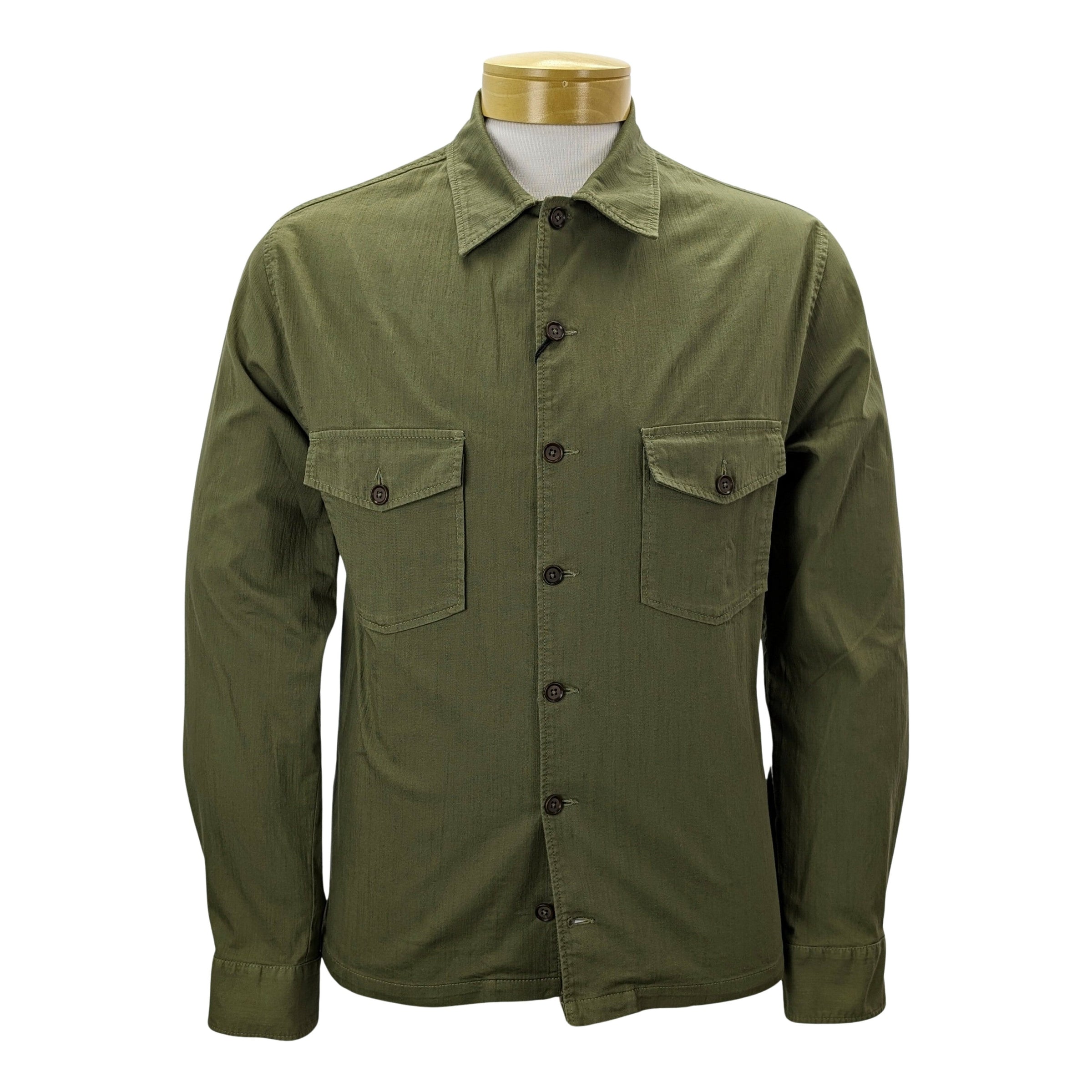 Borelio Napoli Garment Dye Cotton Overshirt