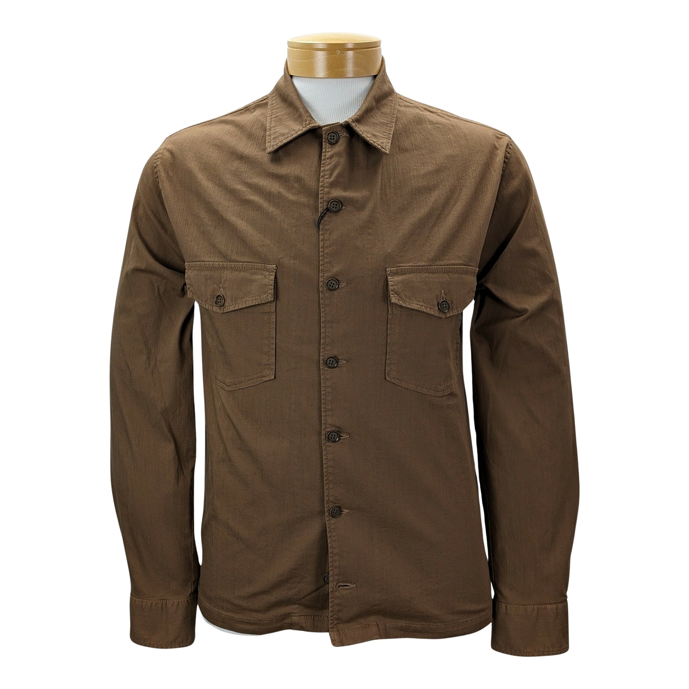 Borelio Napoli Garment Dye Cotton Overshirt