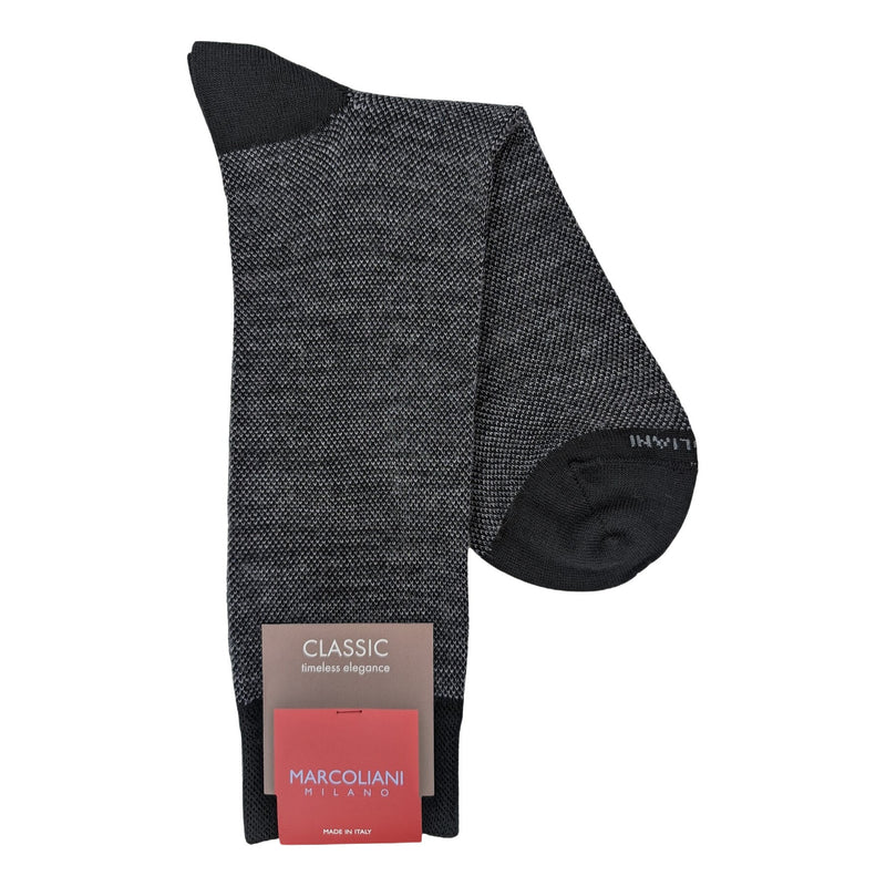 Marcoliani 4060 Extra Fine Merino Birdseye Dress Socks