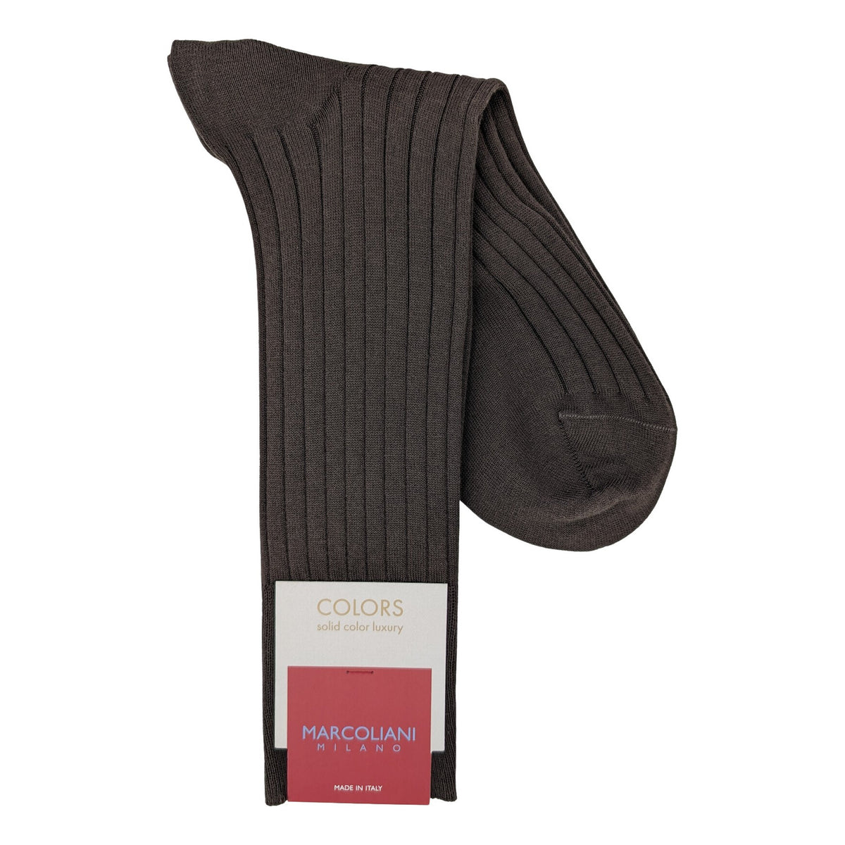 Marcoliani 4001 Essence of Cotton Soft Ribbed Dress Socks