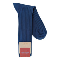 Marcoliani 4001 Essence of Cotton Soft Ribbed Dress Socks