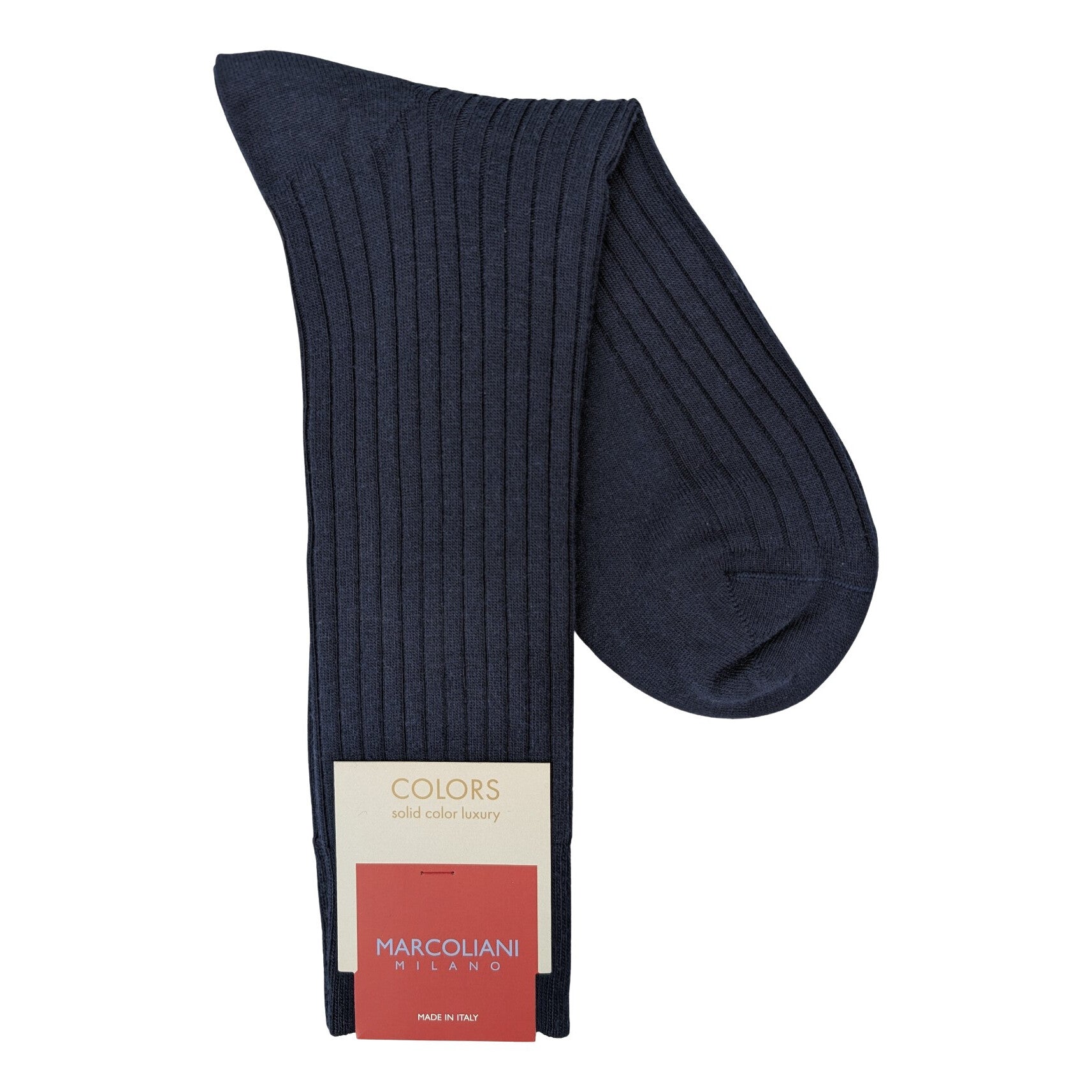 Marcoliani 2740 Extra Fine Merino Ribbed Dress Socks
